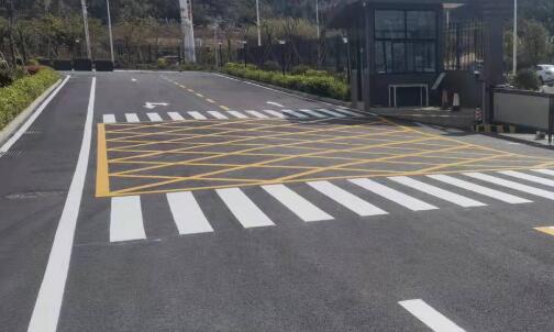 蘇州車間劃線廠區車間劃線，飛揚專業施工