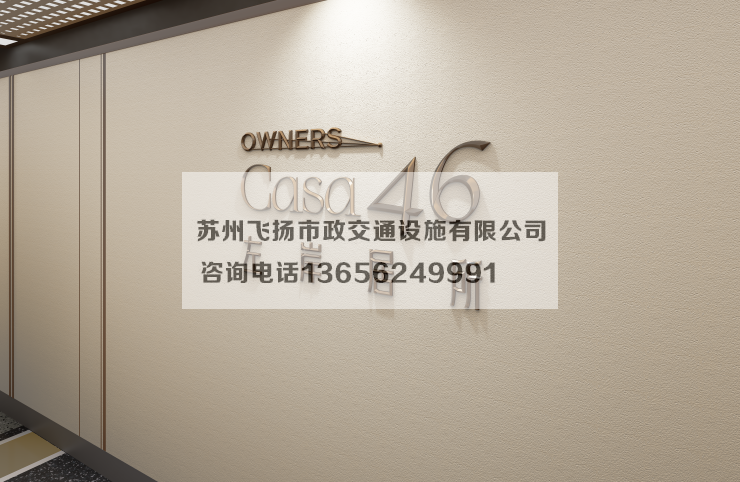 萬科左岸車庫劃線設計效果宣傳圖